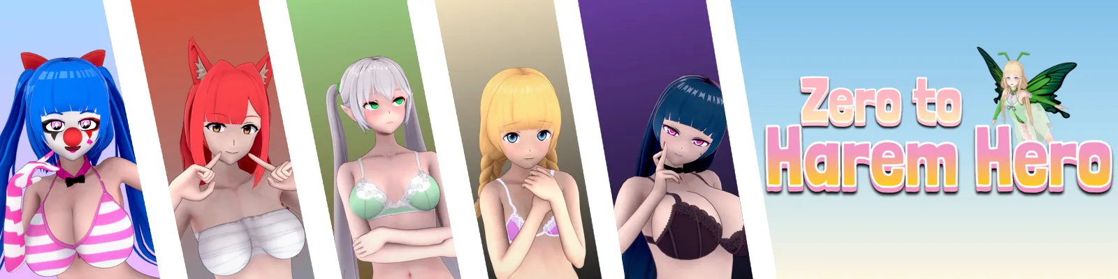 Zero to Harem Hero: A Hentai Isekai Adventure cover 0.2.4 – Ren'Py adult game by Z2HH Dev free download