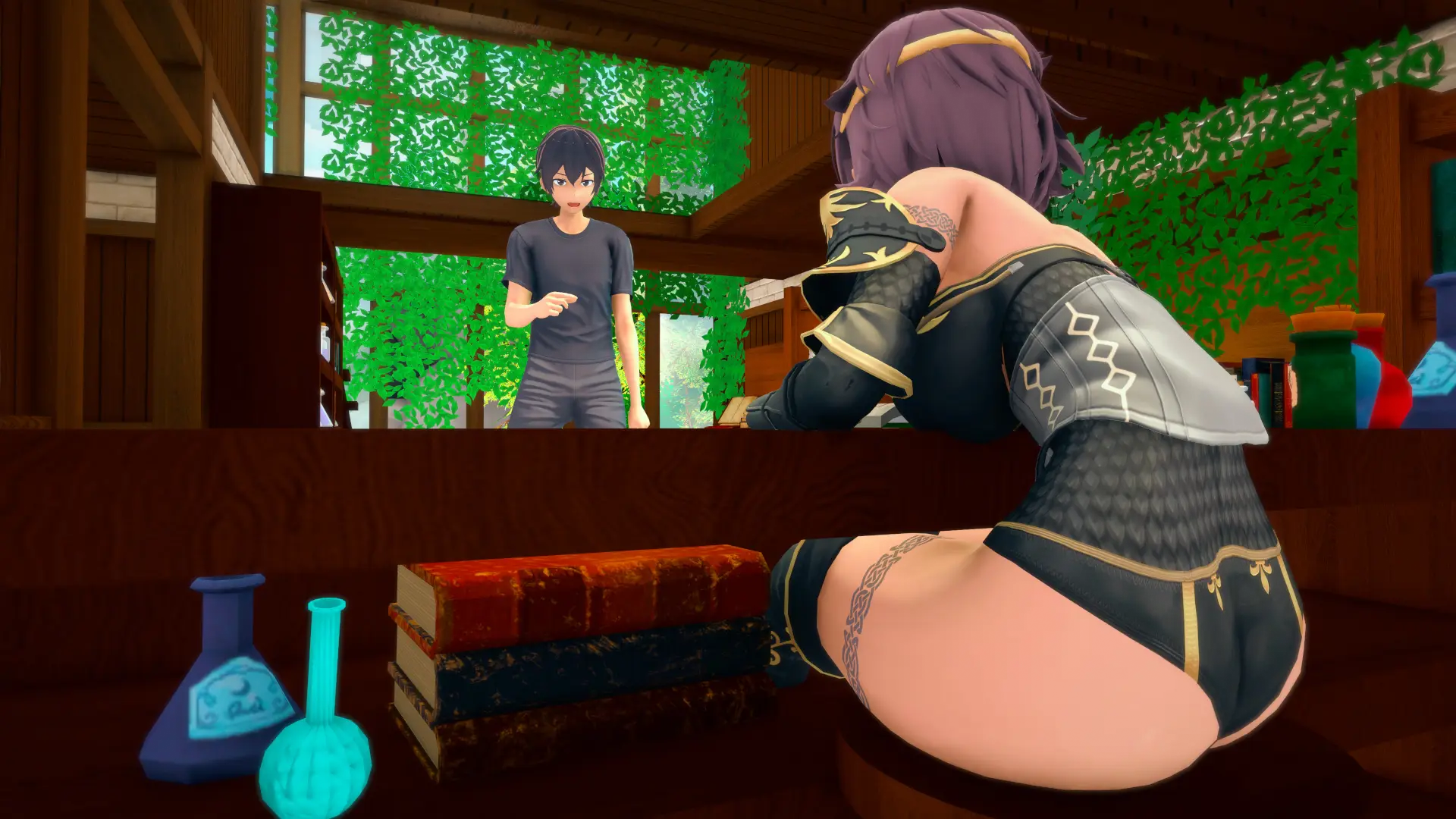Seeds of Power gameplay screenshot 9 (Ren'Py adult game) by Kussuado – free download