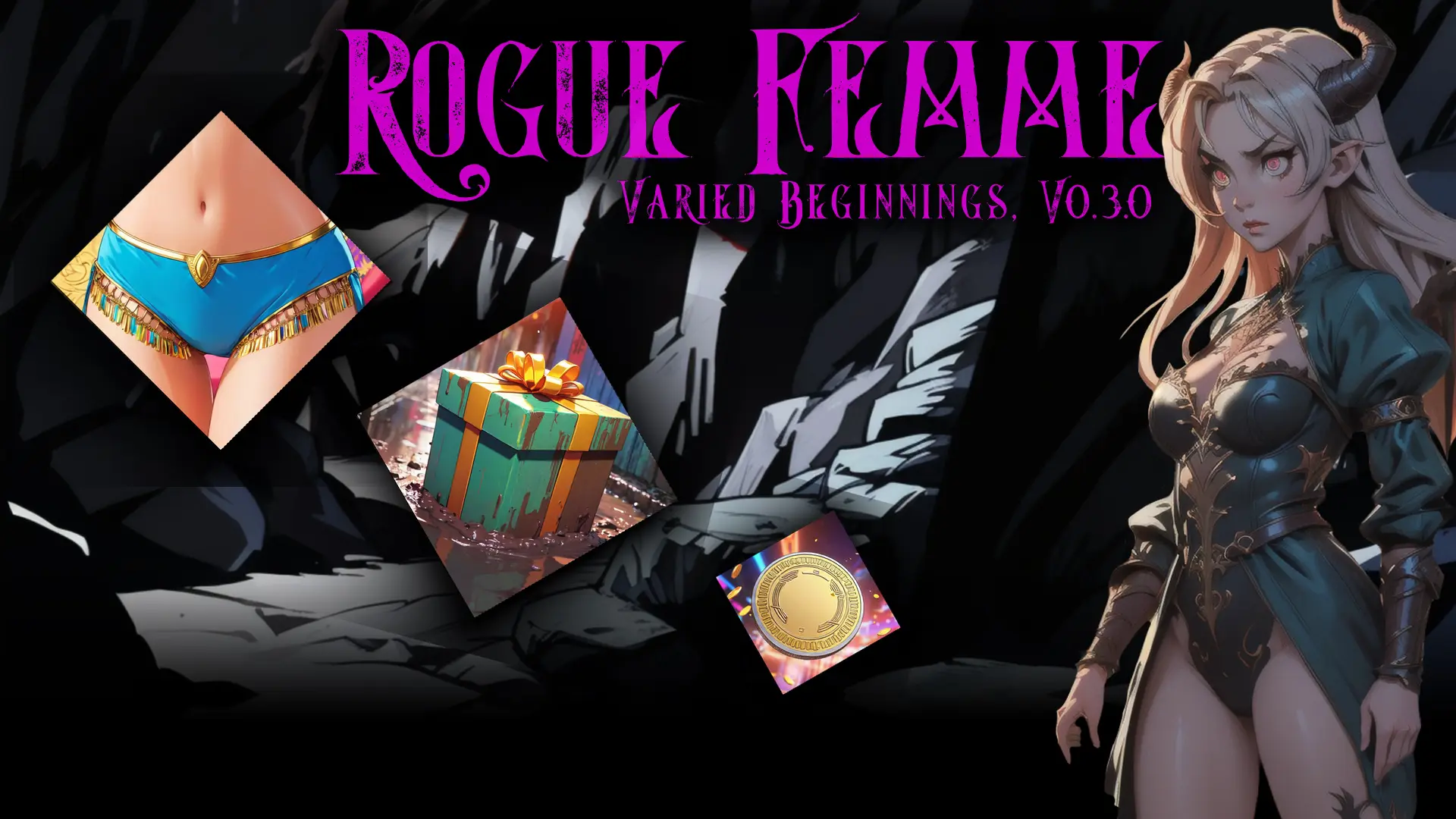 Rogue Femme gameplay screenshot 7 (Unity adult game) by Banana Stroke – free download