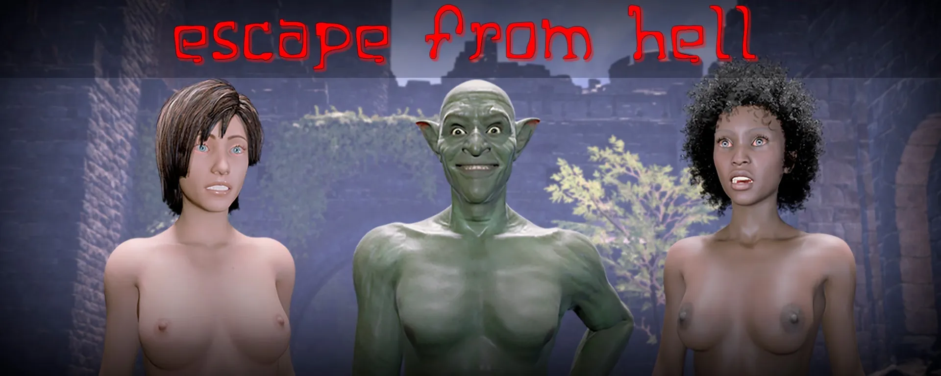 Escape from Hell cover 0.0.10 – Unity adult game by Mikasama free download