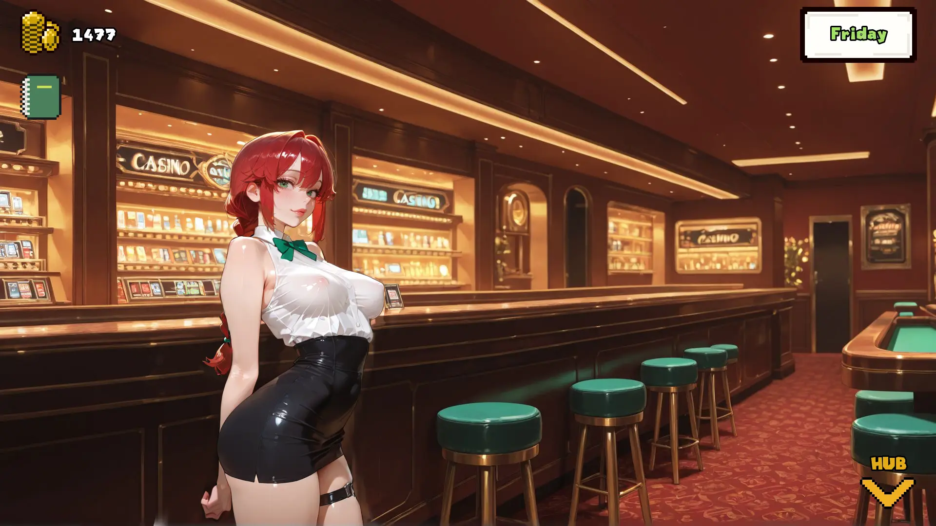 Princess Hearts Poker gameplay screenshot 6 (Ren'Py adult game) by Itrowg – free download
