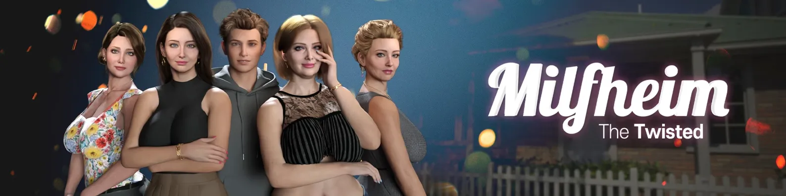 Milfheim: The Twisted cover 0.4 – Ren'Py adult game by Bittersweet3D free download