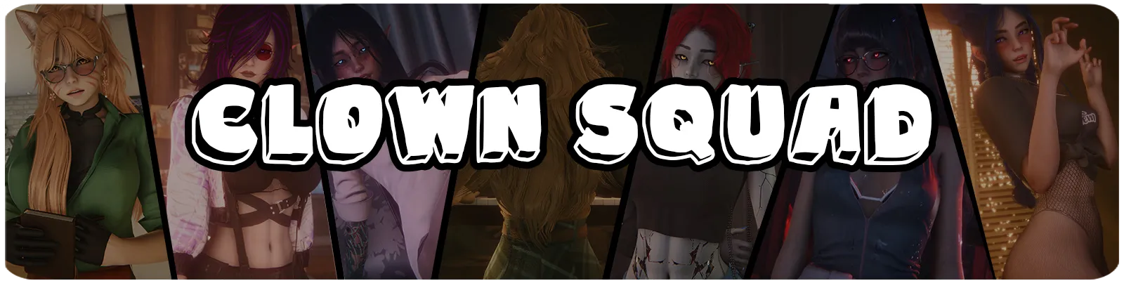 Clown Squad cover 0.1 Part 1 – Ren'Py adult game by NoGlory free download