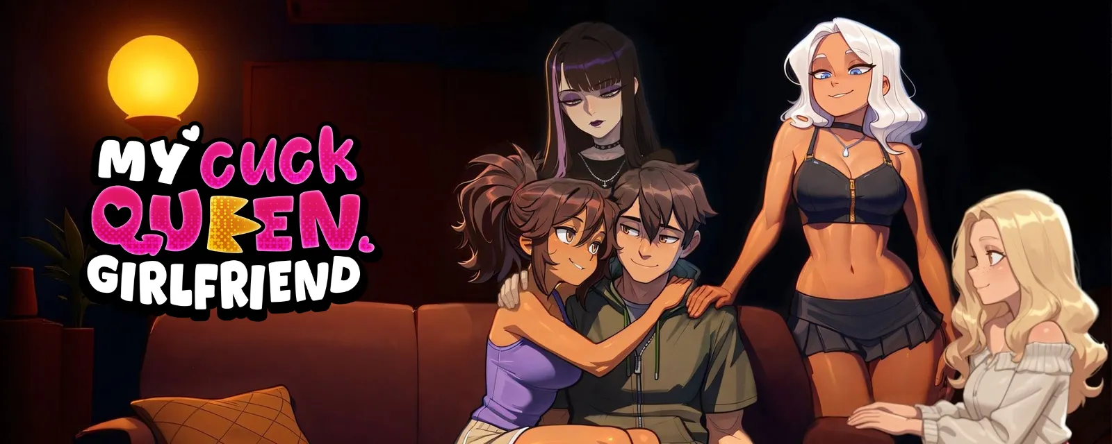 My Cuckqueen Girlfriend cover 0.0.10R – Ren'Py adult game by HornyJailStudio free download