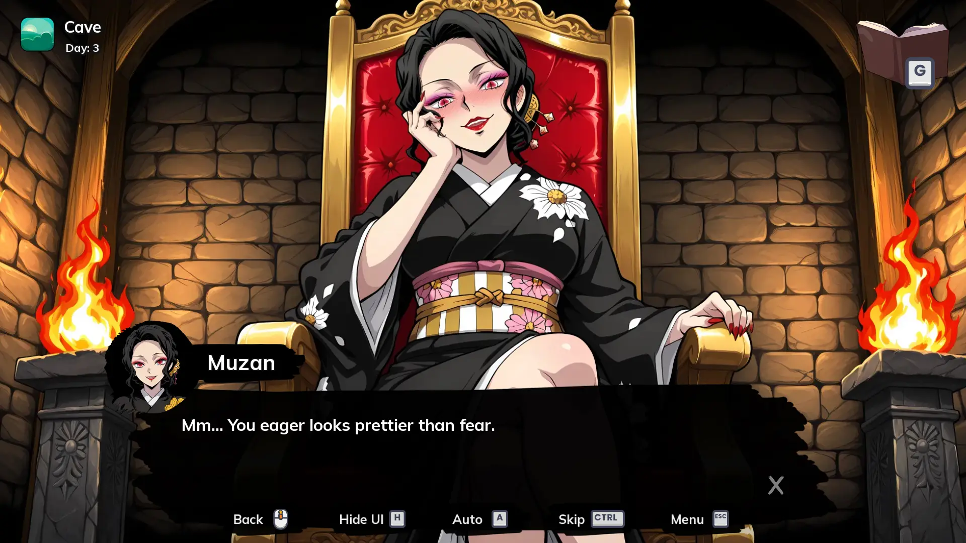 Lewd Slayer Inn gameplay screenshot 2 (Ren'Py adult game) by Naughty Narratives – free download