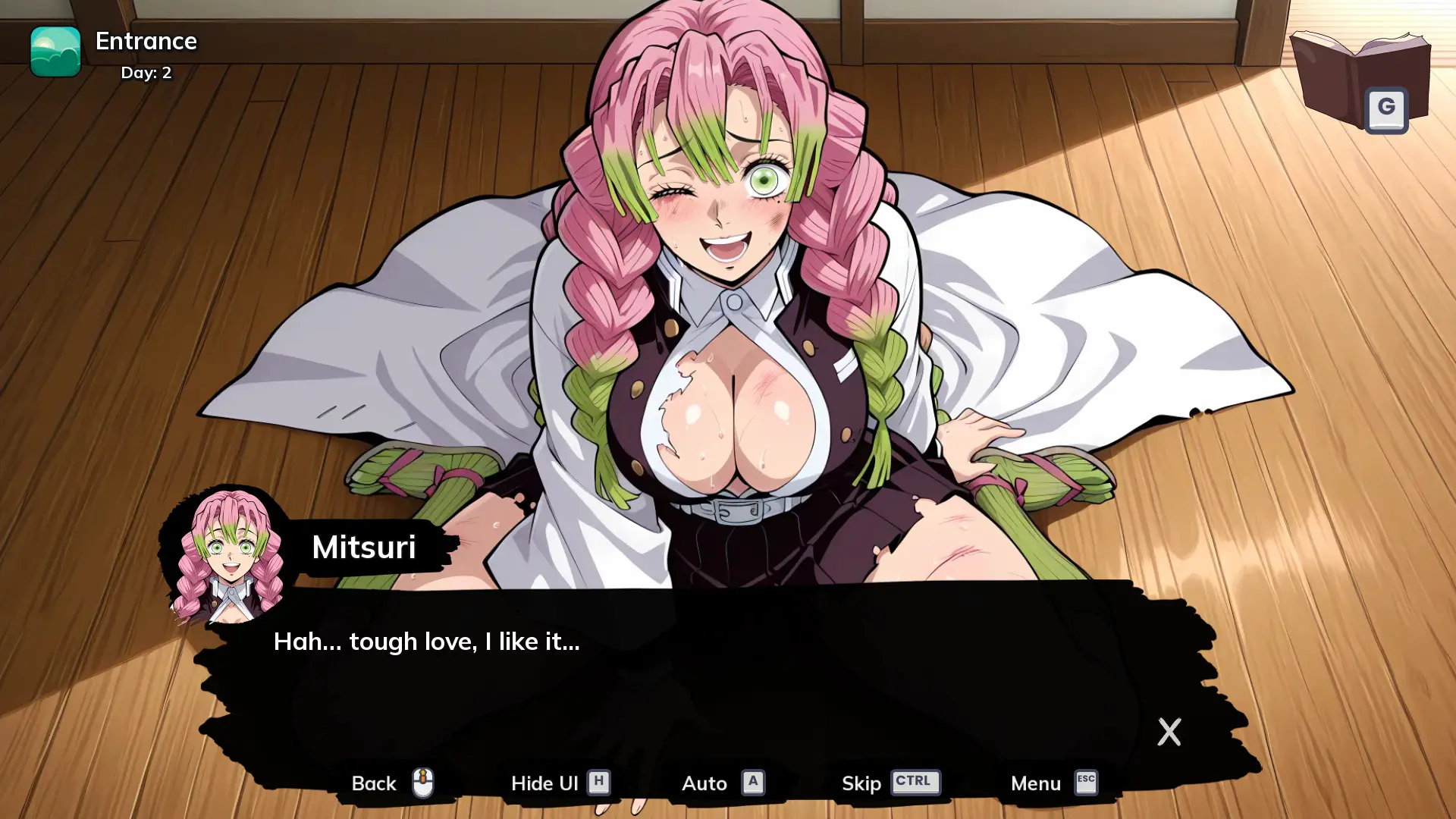 Lewd Slayer Inn gameplay screenshot 9 (Ren'Py adult game) by Naughty Narratives – free download