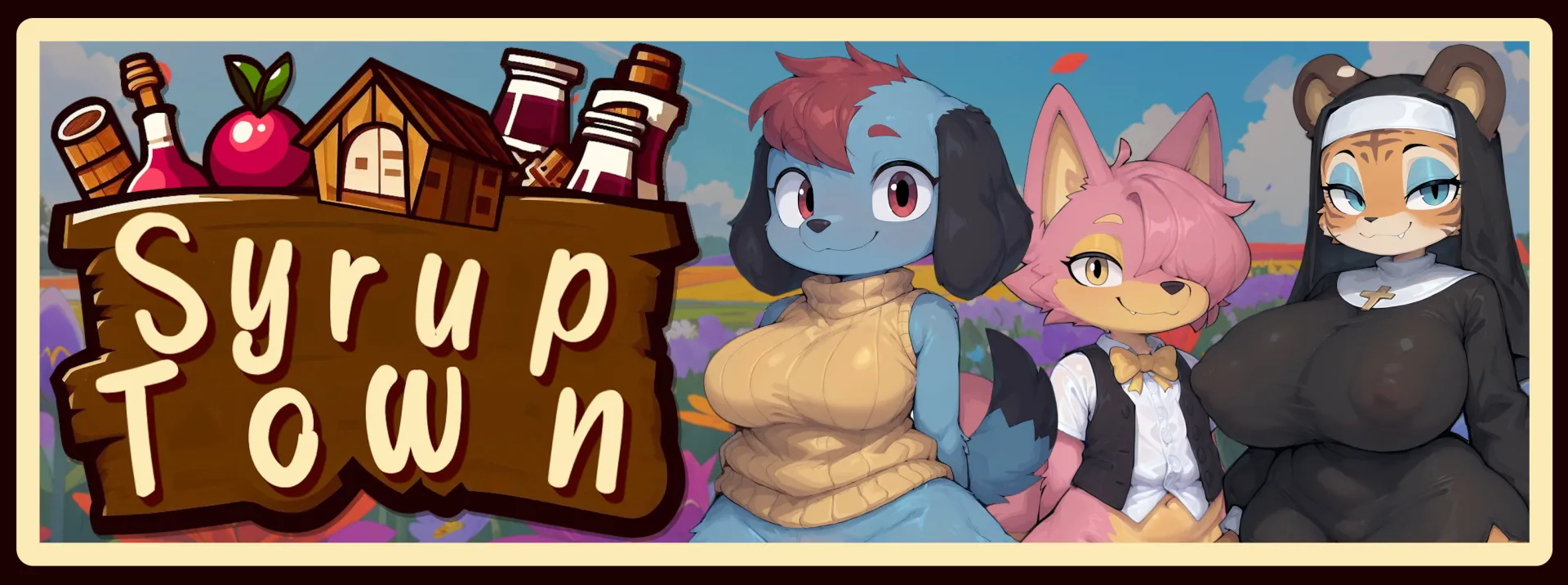 Syrup Town gameplay screenshot 10 (HTML adult game) by NoodleJacuzzi – free download
