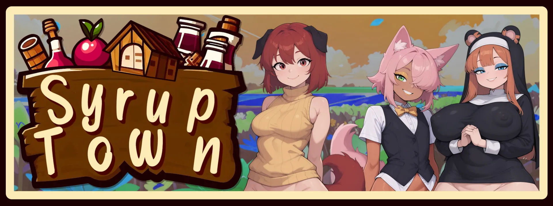 Syrup Town gameplay screenshot 9 (HTML adult game) by NoodleJacuzzi – free download