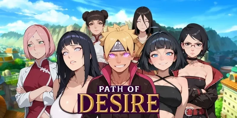 Path of Desire cover 0.6.2 – Ren'Py adult game by AnbuAfterDark free download