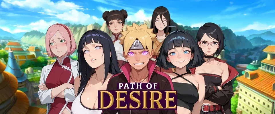 Path of Desire cover 0.6.2 – Ren'Py adult game by AnbuAfterDark free download
