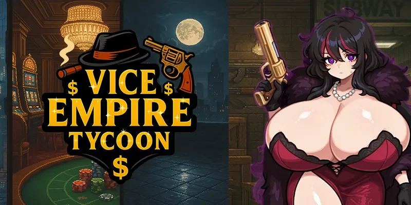 Vice Empire Tycoon cover 1.9.1 – Unity adult game by Serys Studio free download