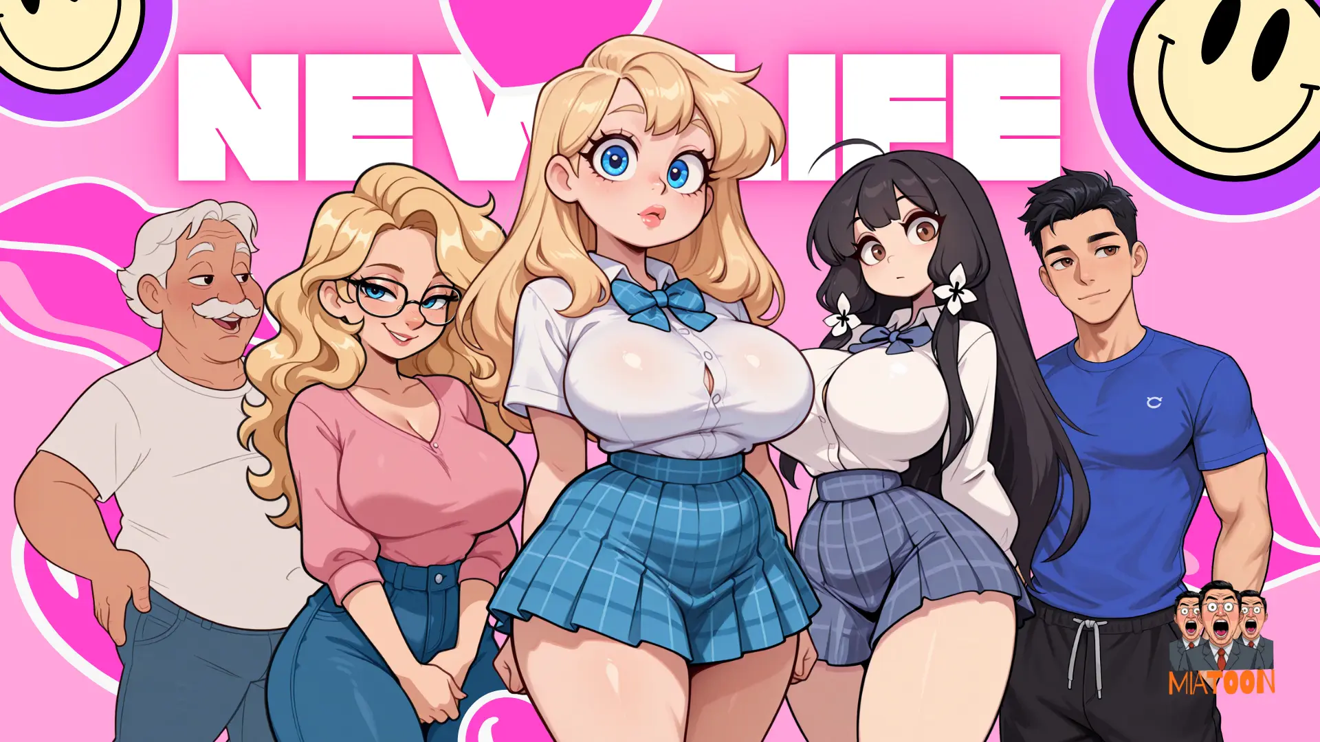 New Life cover Chapter 4 Public – Ren'Py adult game by MiaToon free download