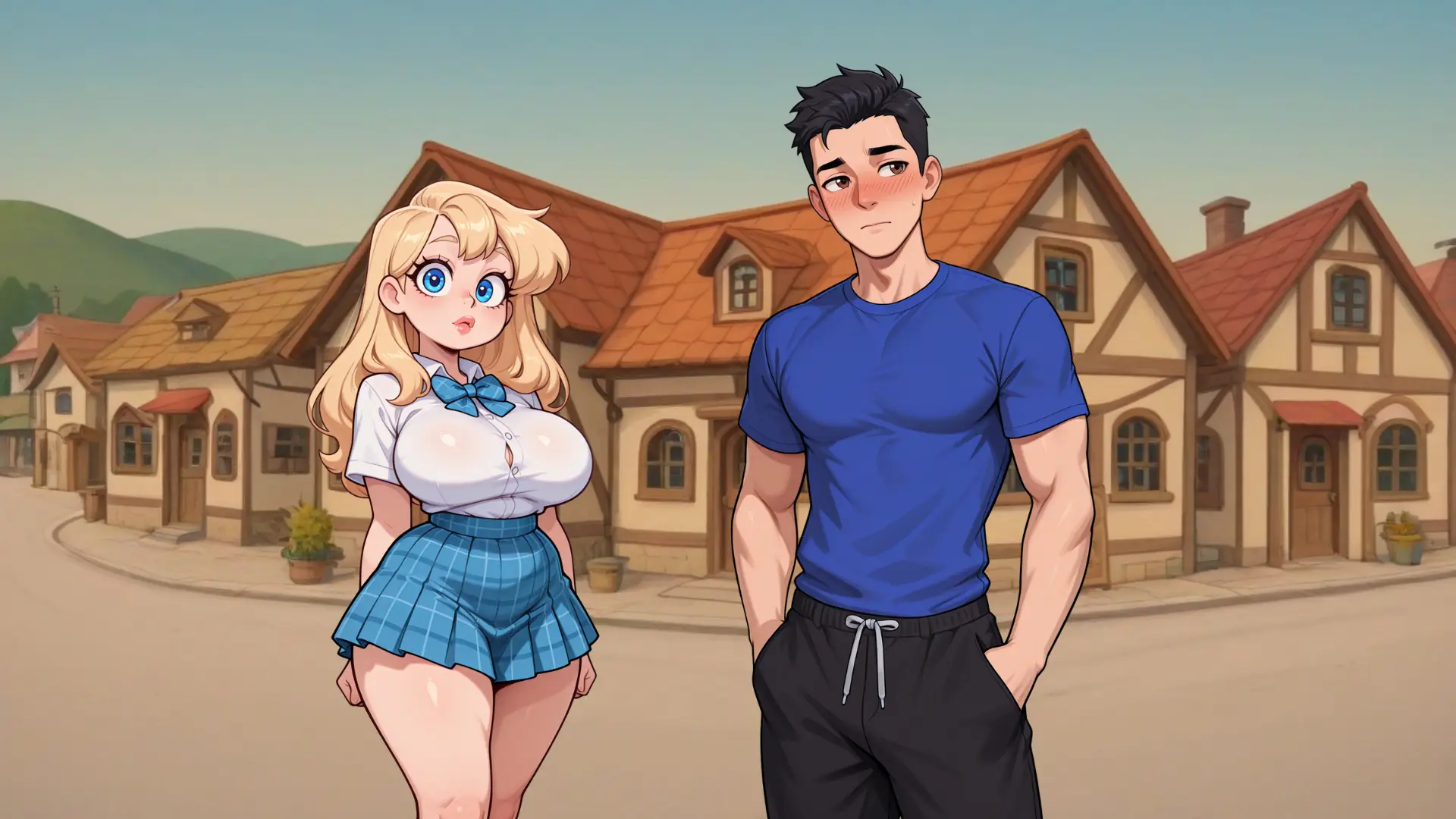 New Life gameplay screenshot 5 (Ren'Py adult game) by MiaToon – free download