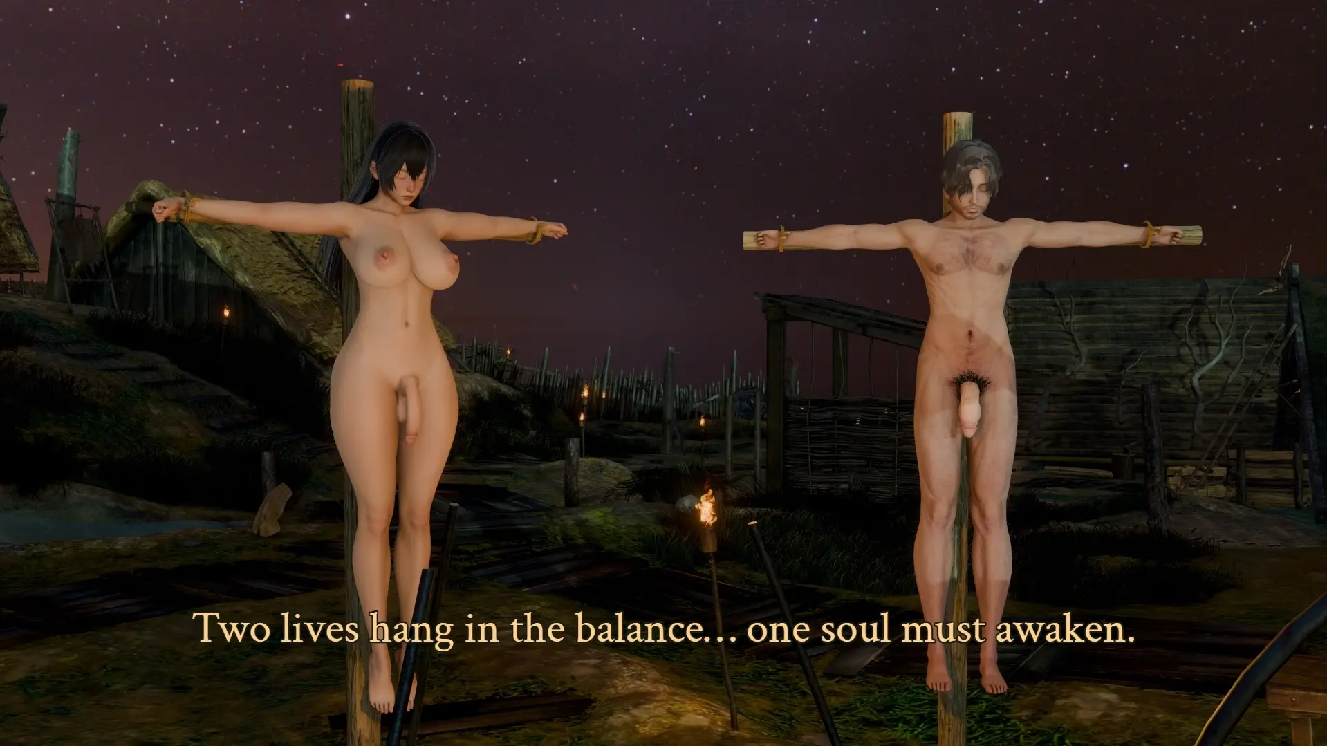 Blade of Lust gameplay screenshot 1 (RPGM adult game) by One Heroic Man Studio – free download