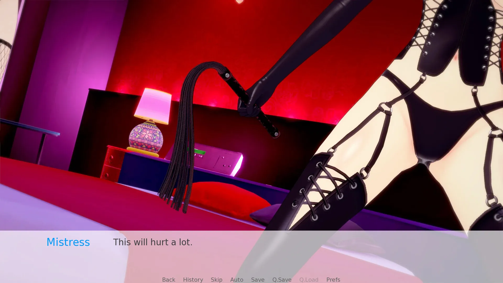 At Her Mercy gameplay screenshot 10 (Ren'Py adult game) by YourSecretAdmirer – free download