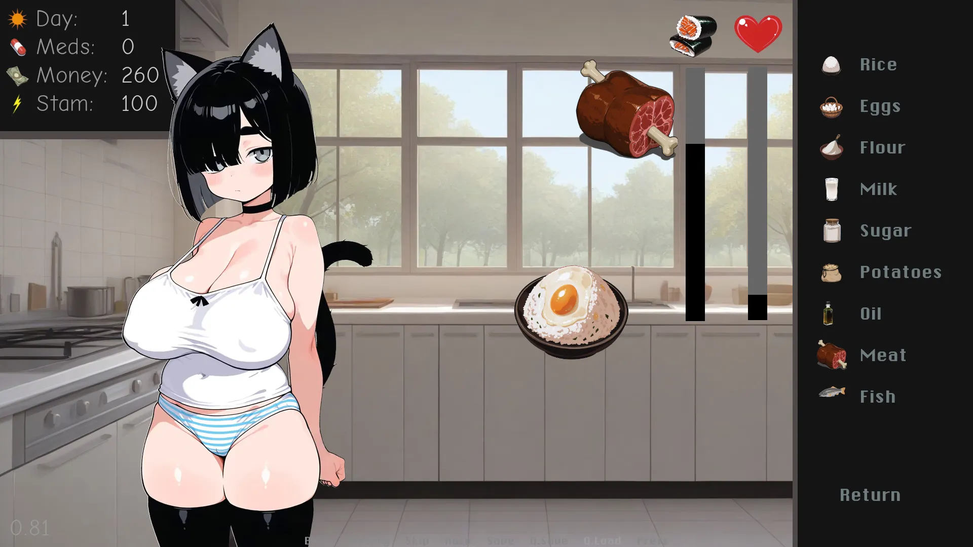 My State Sponsored Catgirl gameplay screenshot 14 (Ren'Py adult game) by VGBStudio – free download