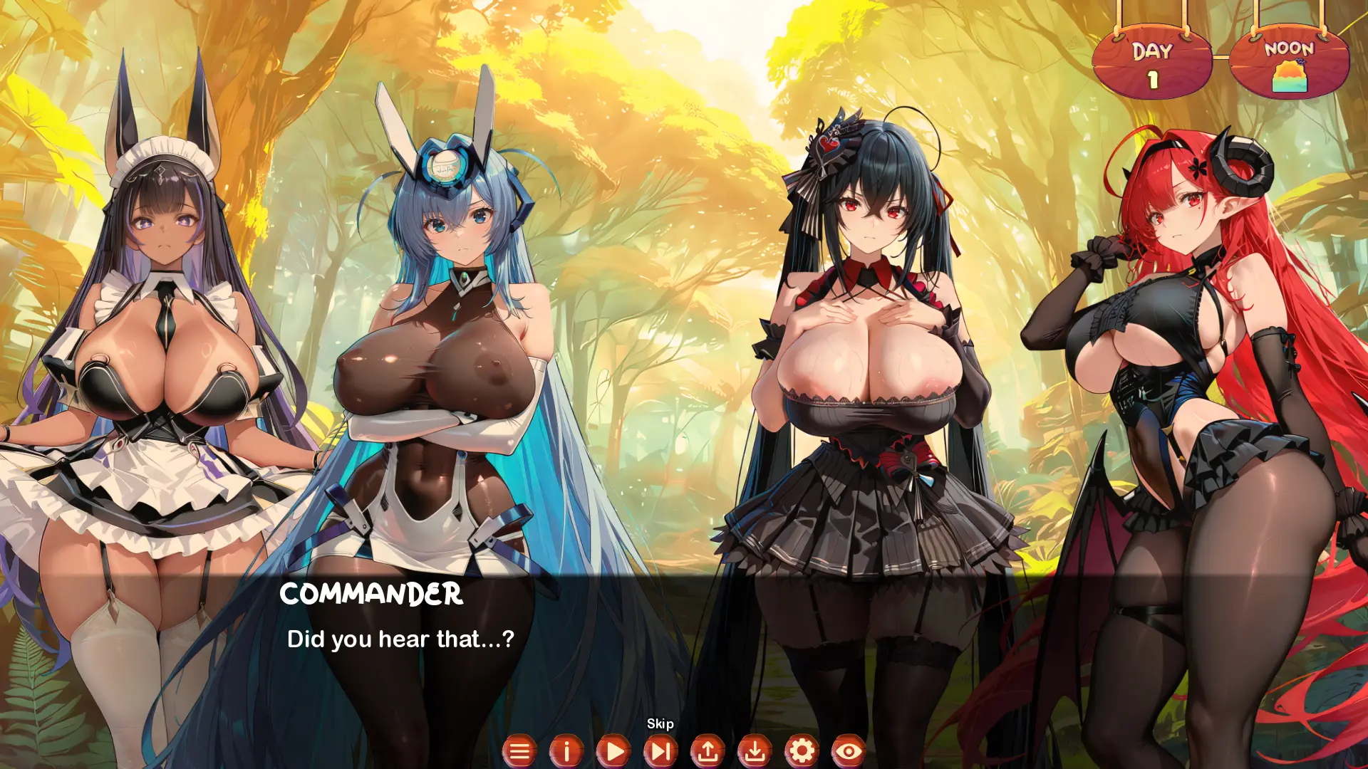 Indigo Lane gameplay screenshot 5 (Ren'Py adult game) by DonutByte – free download