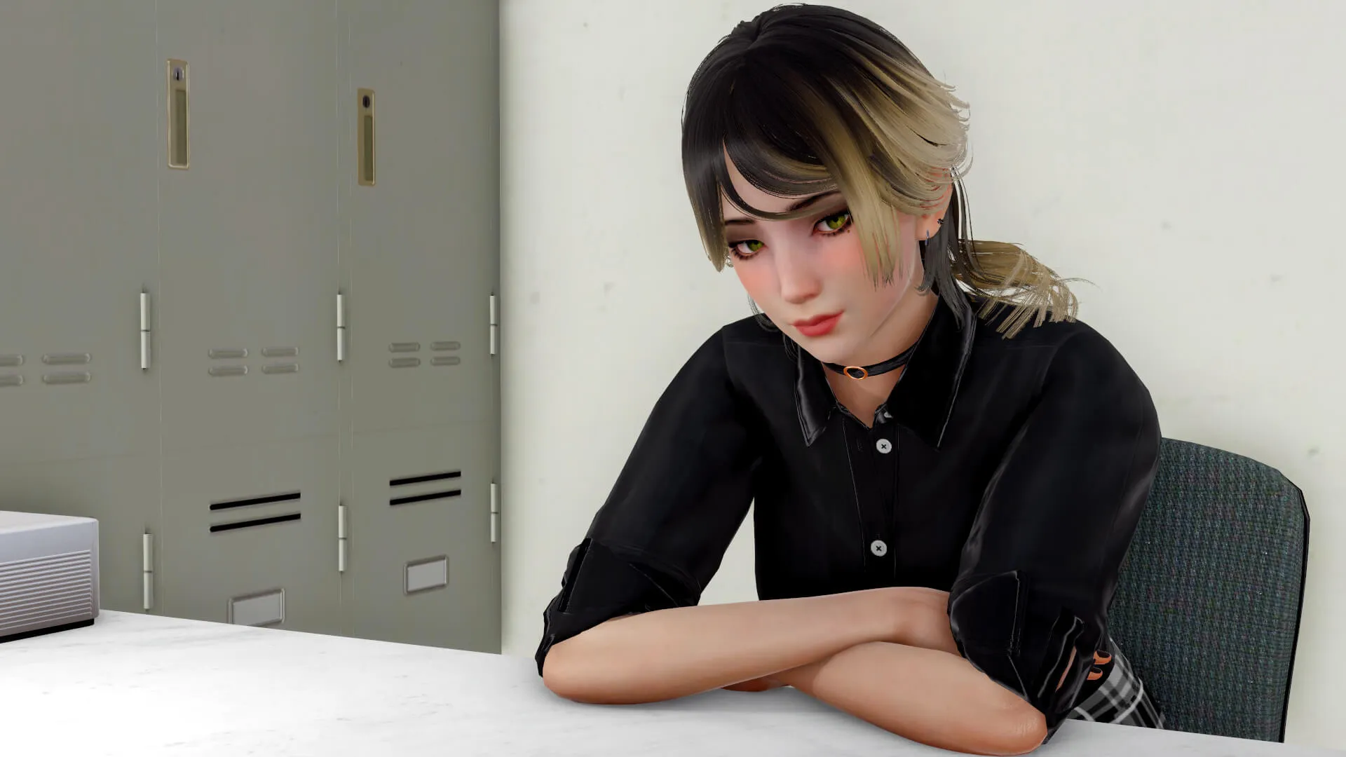 Love Strikes Thrice gameplay screenshot 2 (Ren'Py adult game) by Renofrome – free download