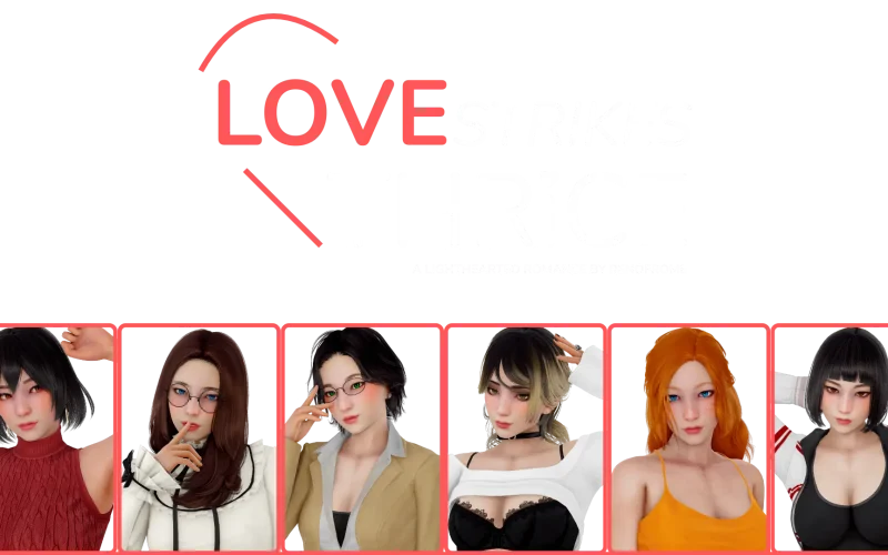Love Strikes Thrice cover Episode 2 – Ren'Py adult game by Renofrome free download