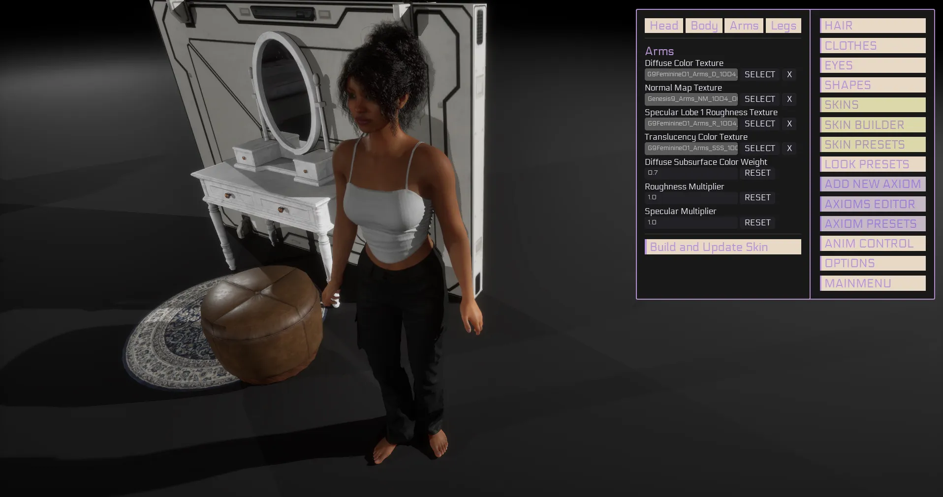 Project GWN gameplay screenshot 6 (Ren'Py adult game) by Black Rose Games – free download