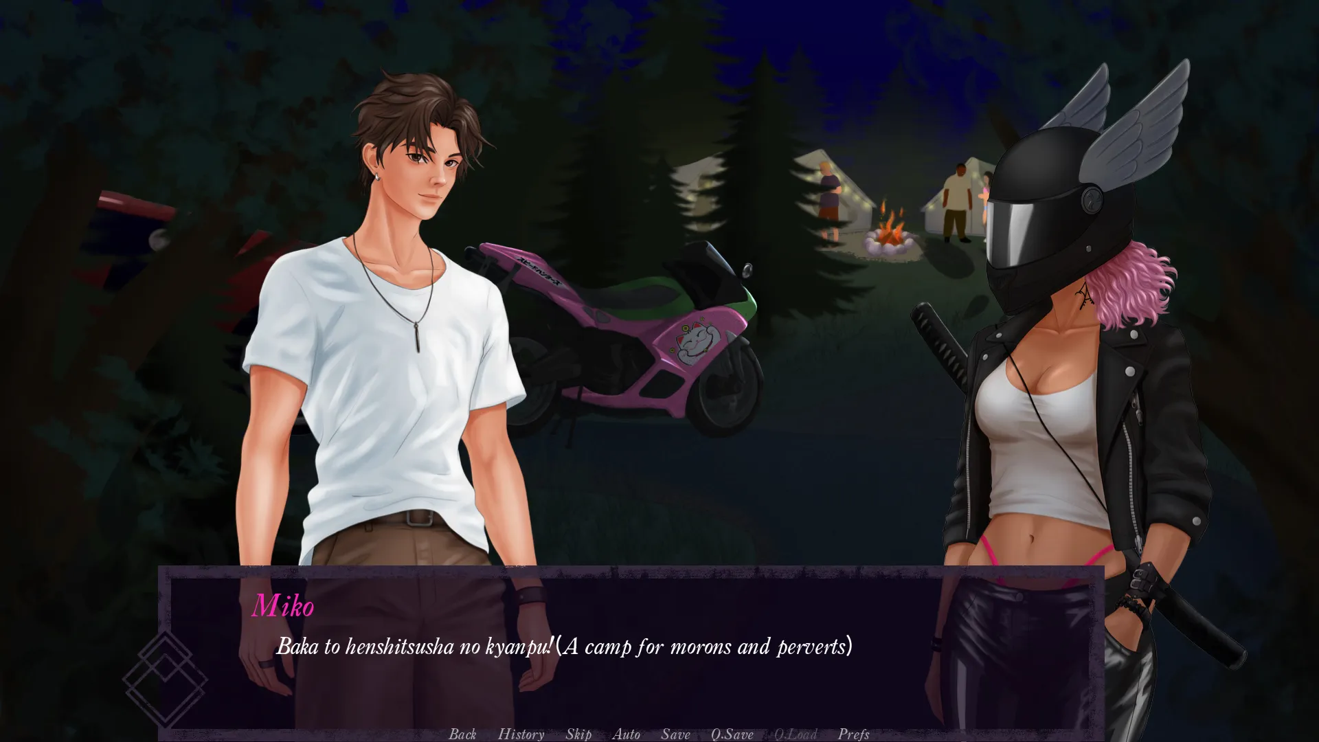 Don’t Breathe gameplay screenshot 7 (Ren'Py adult game) by Alisindra – free download