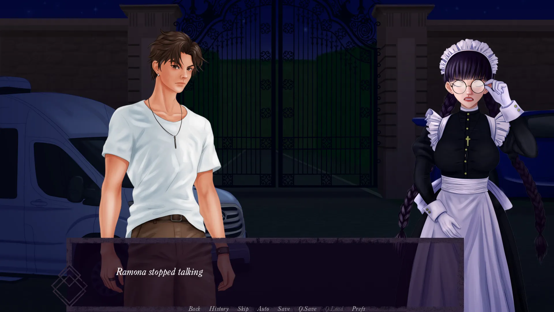 Don’t Breathe gameplay screenshot 6 (Ren'Py adult game) by Alisindra – free download