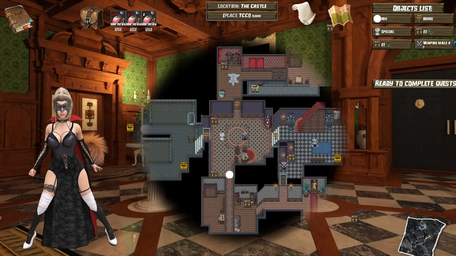 Lust Hunter gameplay screenshot 10 (Ren'Py adult game) by Lust Madness – free download