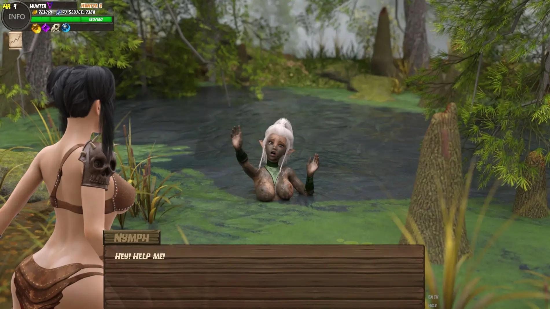 Lust Hunter gameplay screenshot 16 (Ren'Py adult game) by Lust Madness – free download