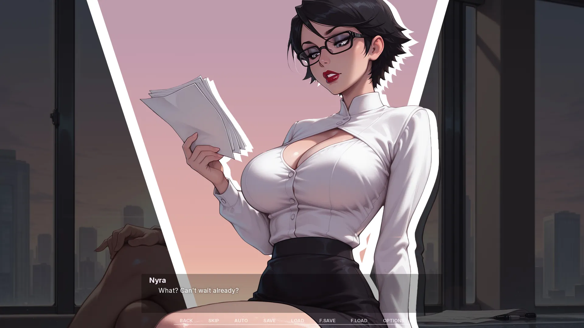 My Femdom Wife gameplay screenshot 1 (Ren'Py adult game) by Velvet Vortex – free download