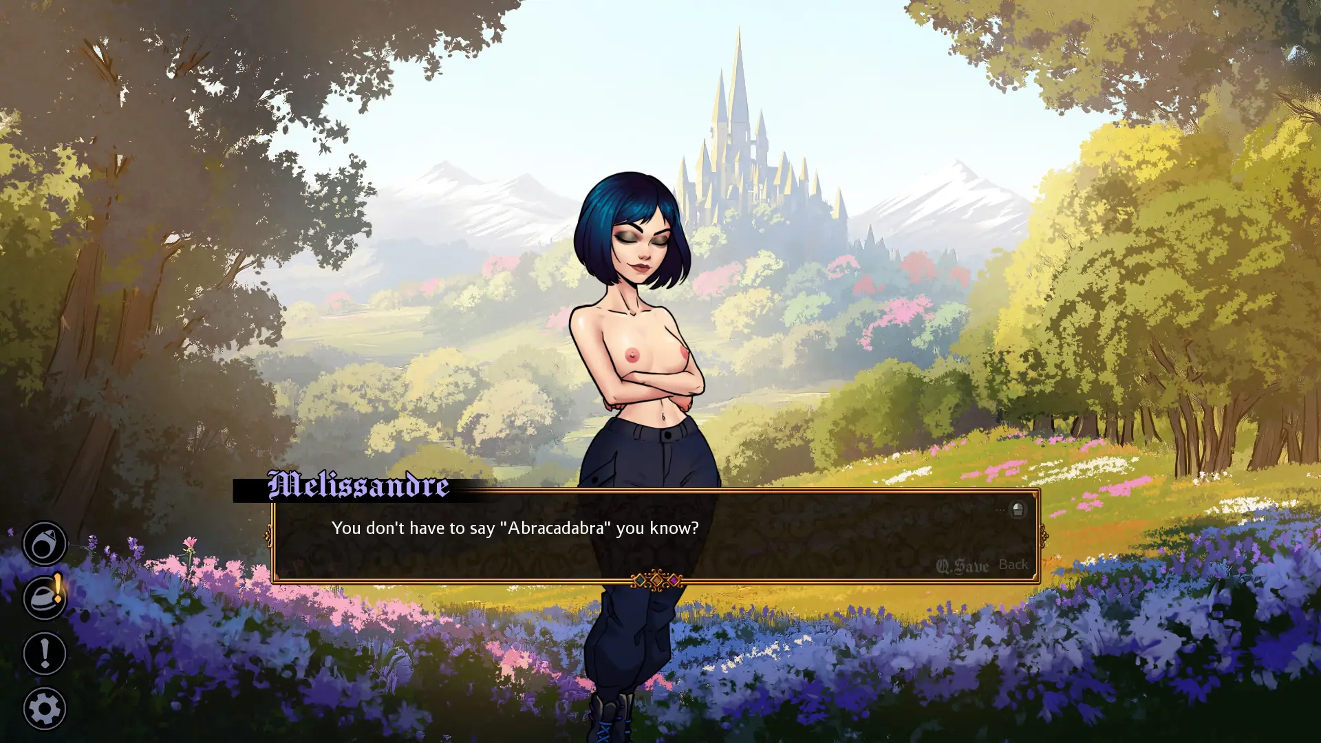 Once a Porn a Time gameplay screenshot 2 (Ren'Py adult game) by Salty01 – free download