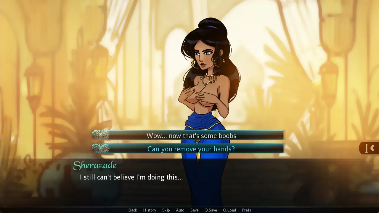 Once a Porn a Time gameplay screenshot 18 (Ren'Py adult game) by Salty01 – free download