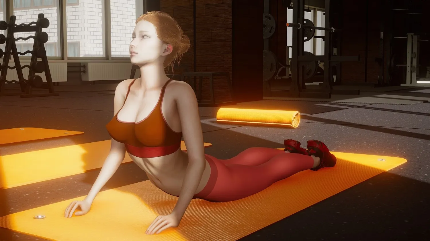 Aegis gameplay screenshot 1 (Ren'Py adult game) by Team Bonk – free download