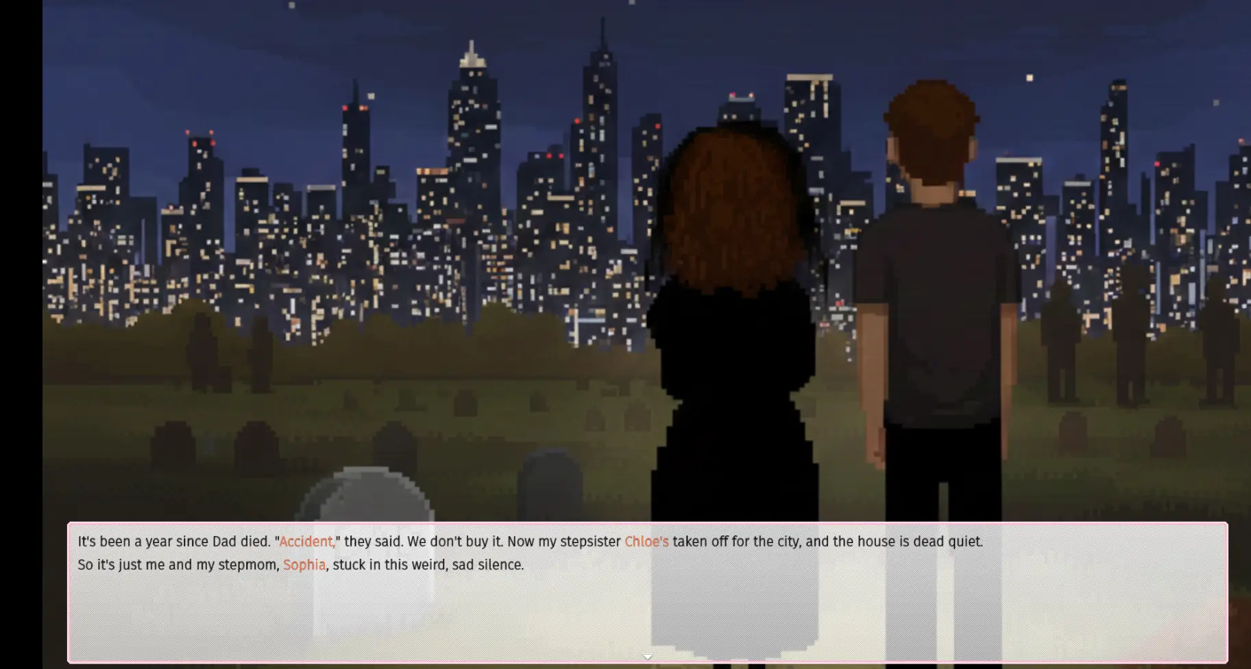 Midnight Exploration gameplay screenshot 3 (RPGM adult game) by Nencity – free download