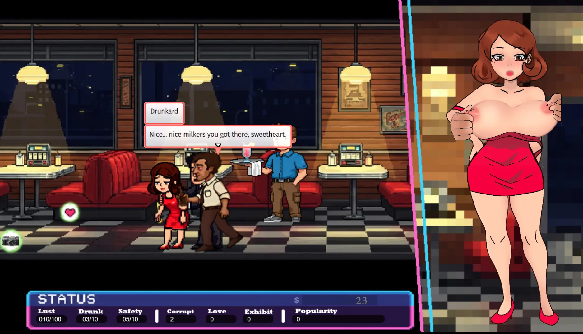 Midnight Exploration gameplay screenshot 13 (RPGM adult game) by Nencity – free download