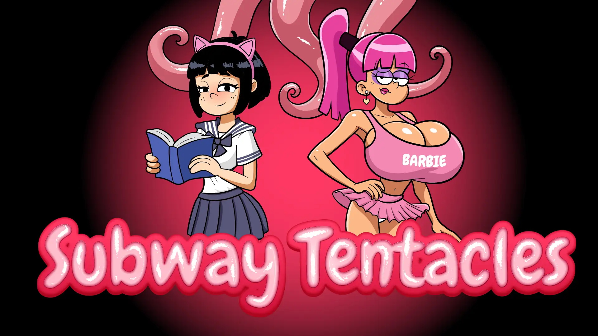 Subway Tentacles cover 0.9.7 – Godot adult game by Redsky free download