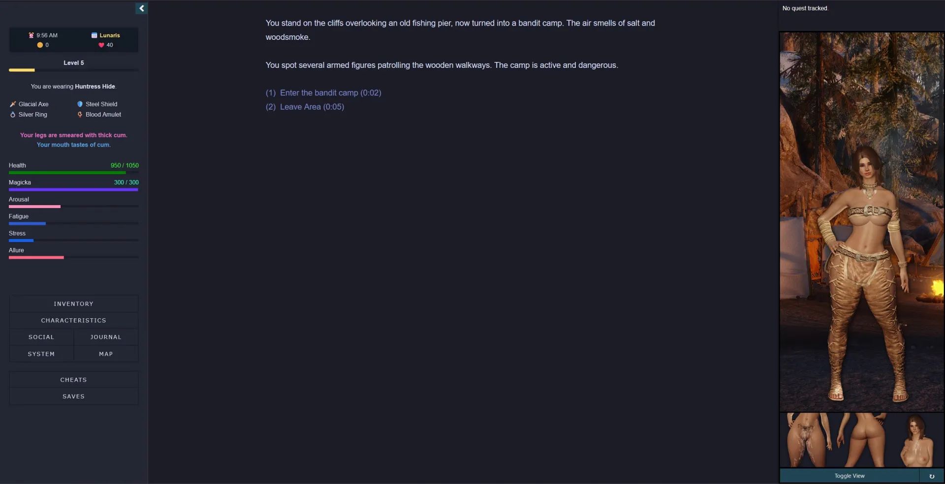 Lustborn gameplay screenshot 4 (HTML adult game) by Ego – free download