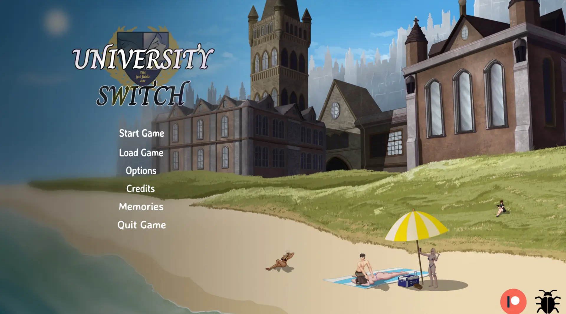 University Switch gameplay screenshot 4 (Ren'Py adult game) by Kanna Patron – free download