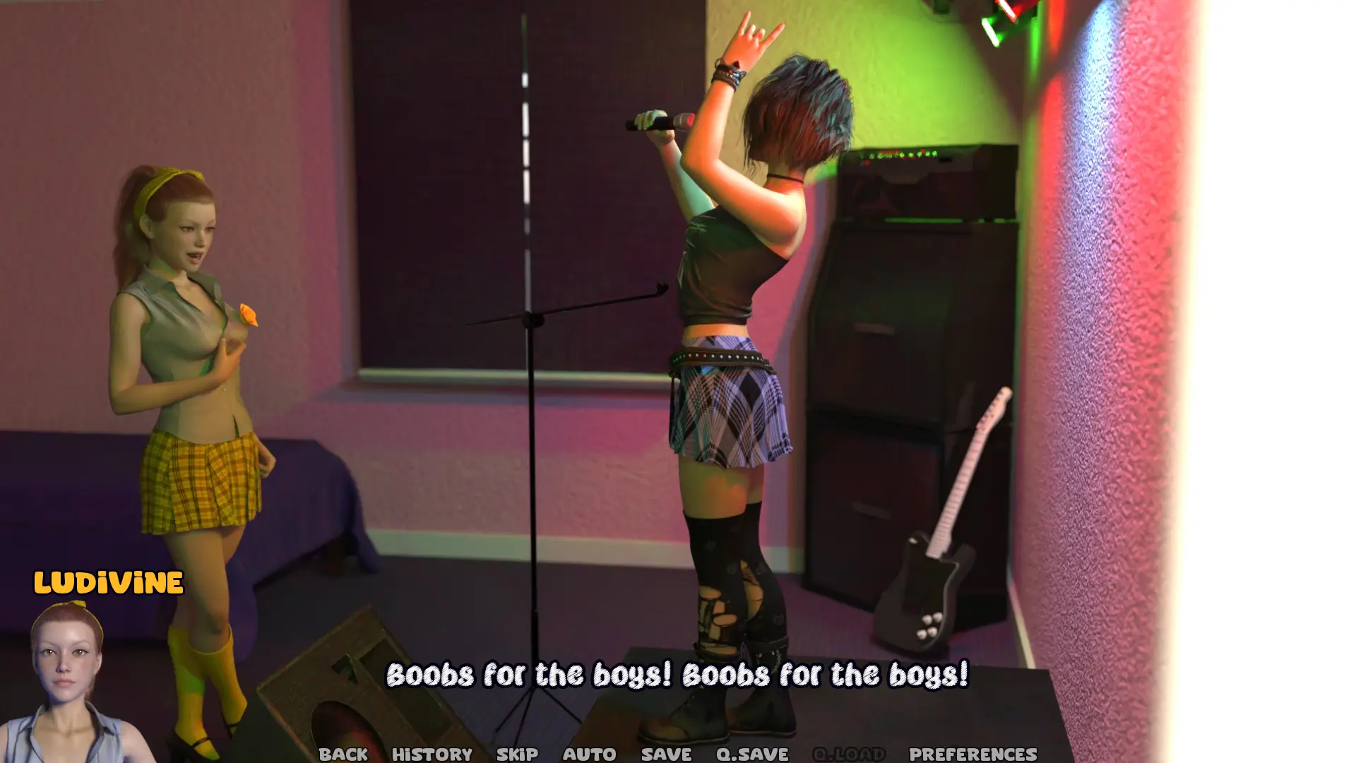 Reflejos gameplay screenshot 4 (Ren'Py adult game) by DerketoGames – free download
