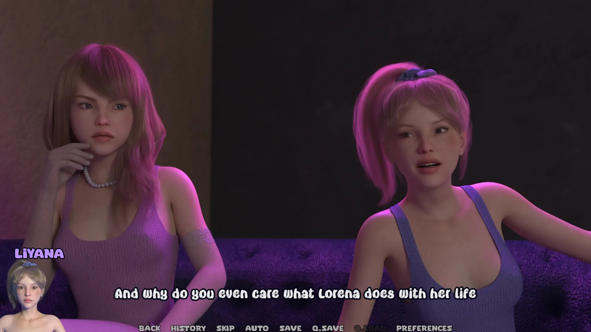 Reflejos gameplay screenshot 14 (Ren'Py adult game) by DerketoGames – free download