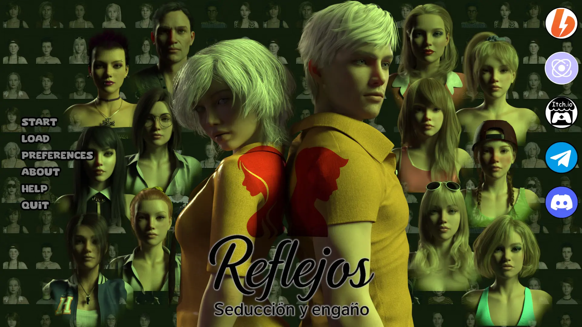 Reflejos gameplay screenshot 21 (Ren'Py adult game) by DerketoGames – free download