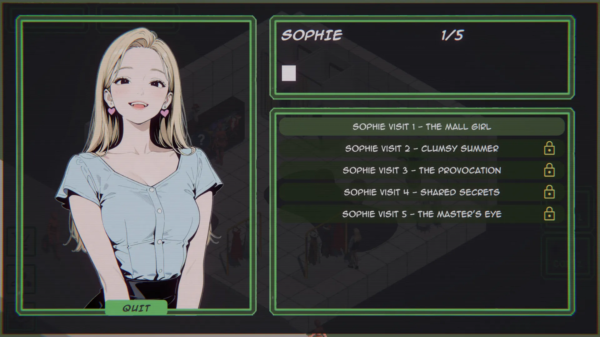 Silk & Shadows gameplay screenshot 7 (Unity adult game) by HoolStudio – free download