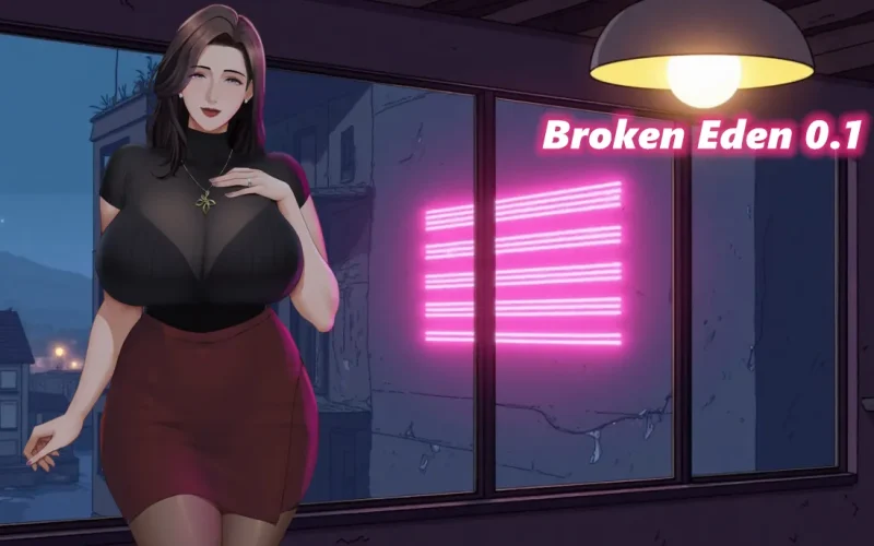 Broken Eden cover 0.8 – Ren'Py adult game by Blue Silver free download