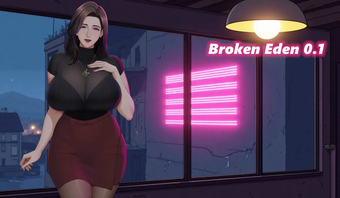 Broken Eden cover 0.8 – Ren'Py adult game by Blue Silver free download