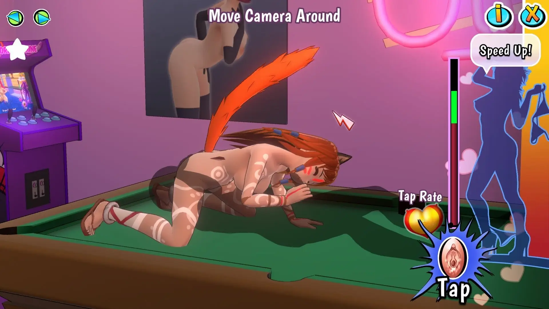 Voyeur Villa – Living with Monster Girls Edition gameplay screenshot 8 (Unity adult game) by Sexy Hentai Games Factory – free download