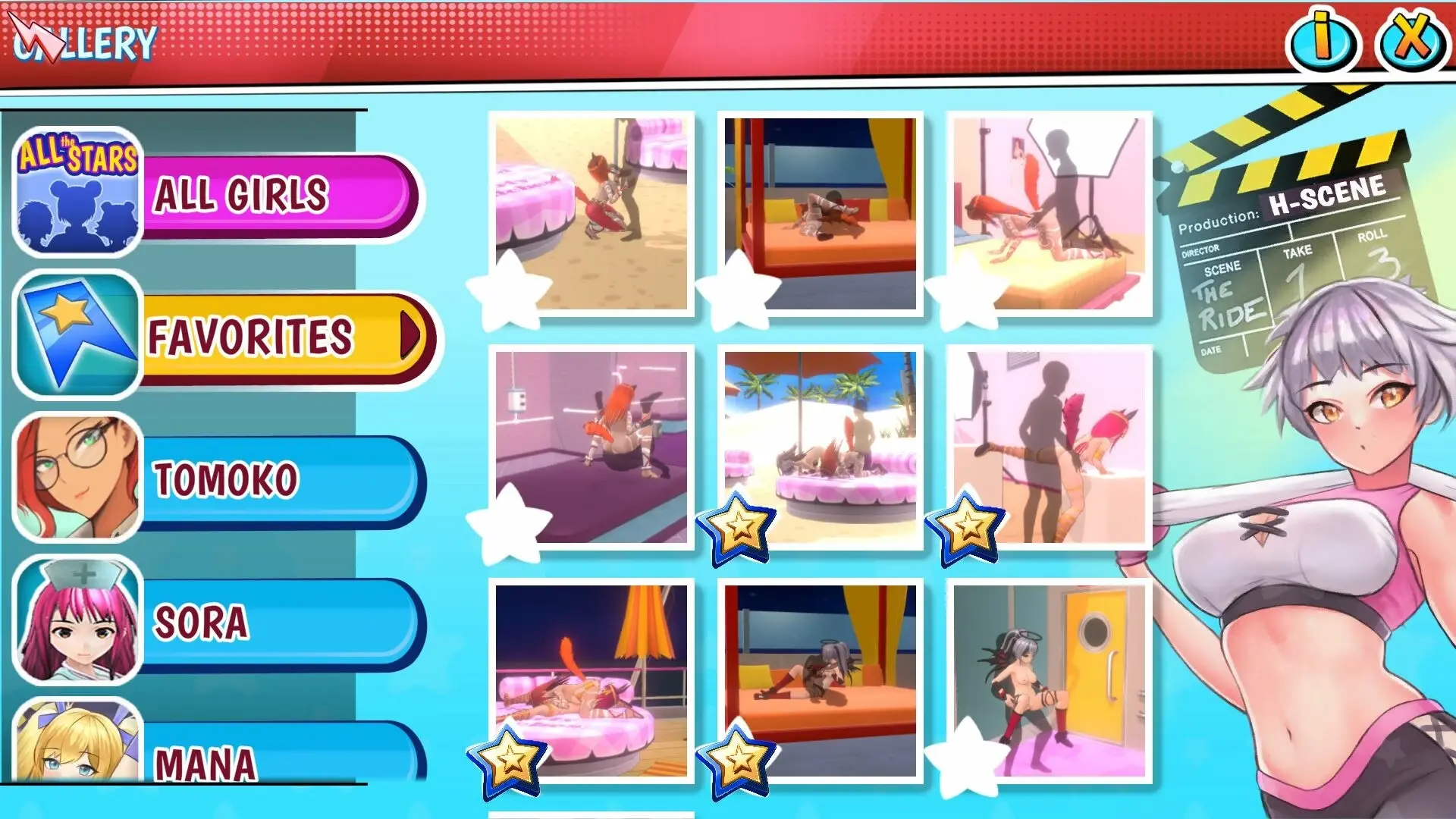 Voyeur Villa – Living with Monster Girls Edition gameplay screenshot 2 (Unity adult game) by Sexy Hentai Games Factory – free download