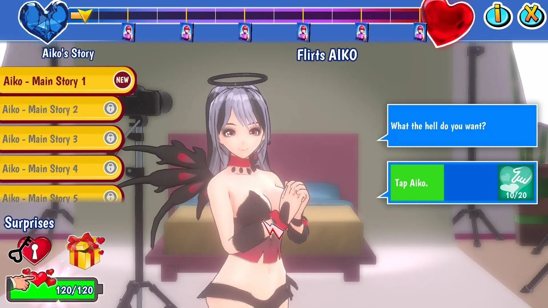 Voyeur Villa – Living with Monster Girls Edition gameplay screenshot 10 (Unity adult game) by Sexy Hentai Games Factory – free download