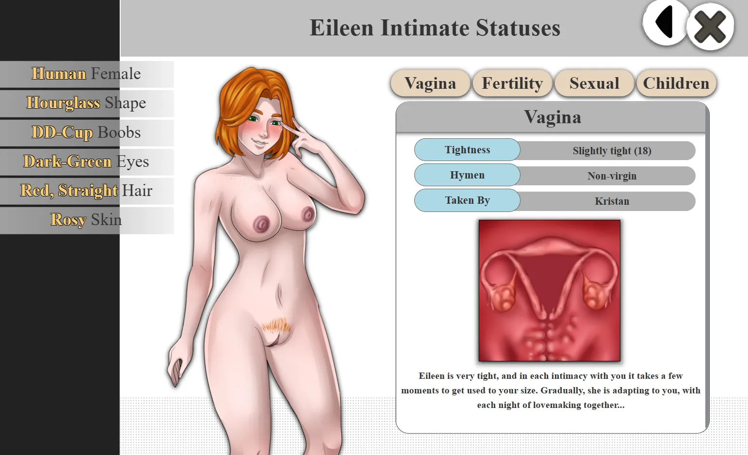 Love and Corruption gameplay screenshot 18 (HTML adult game) by Airell – free download