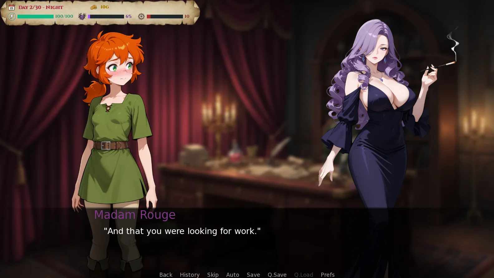 Potion of Desire gameplay screenshot 2 (Ren'Py adult game) by Potion of Desire Dev – free download