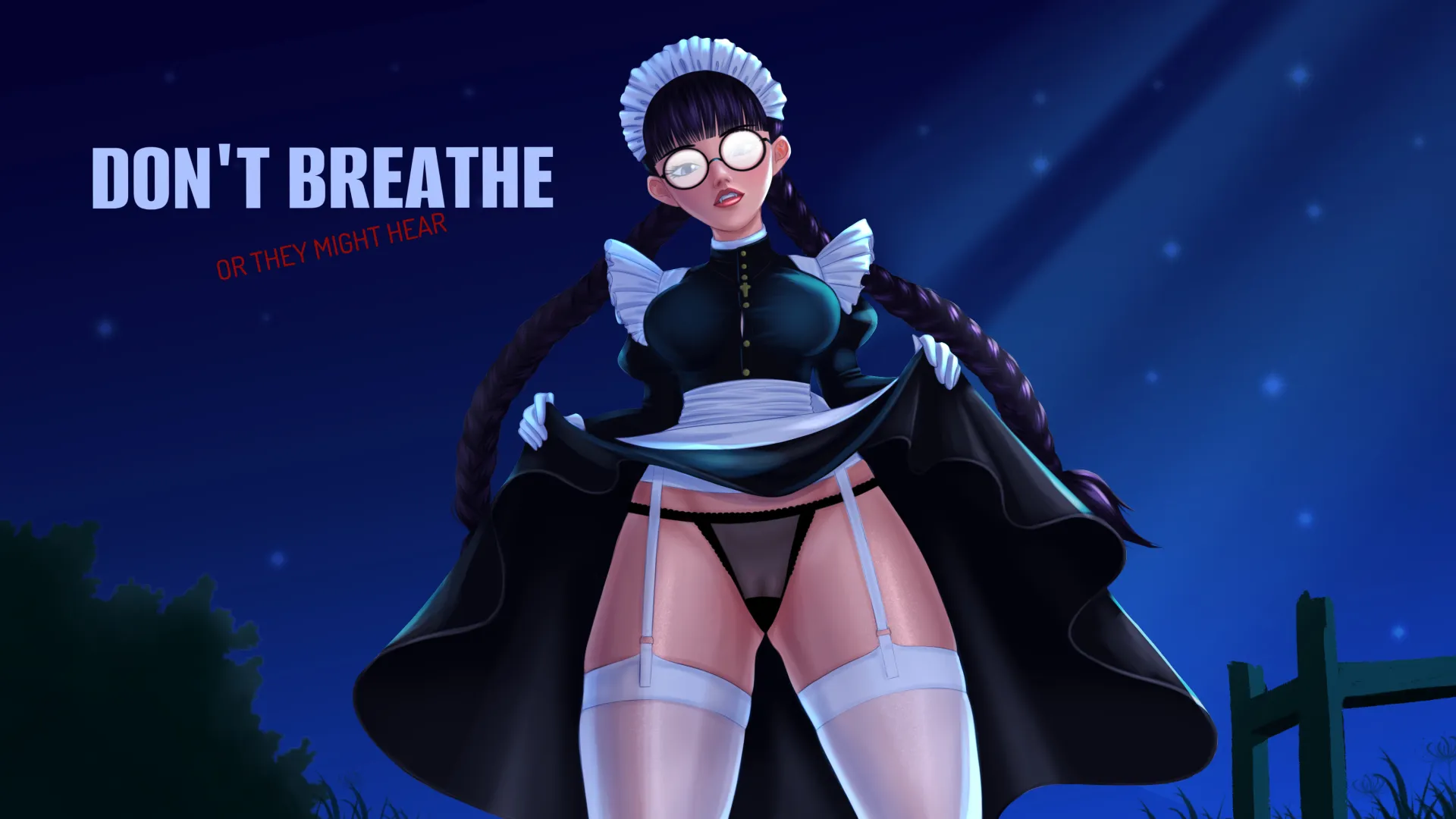 Don’t Breathe gameplay screenshot 13 (Ren'Py adult game) by Alisindra – free download