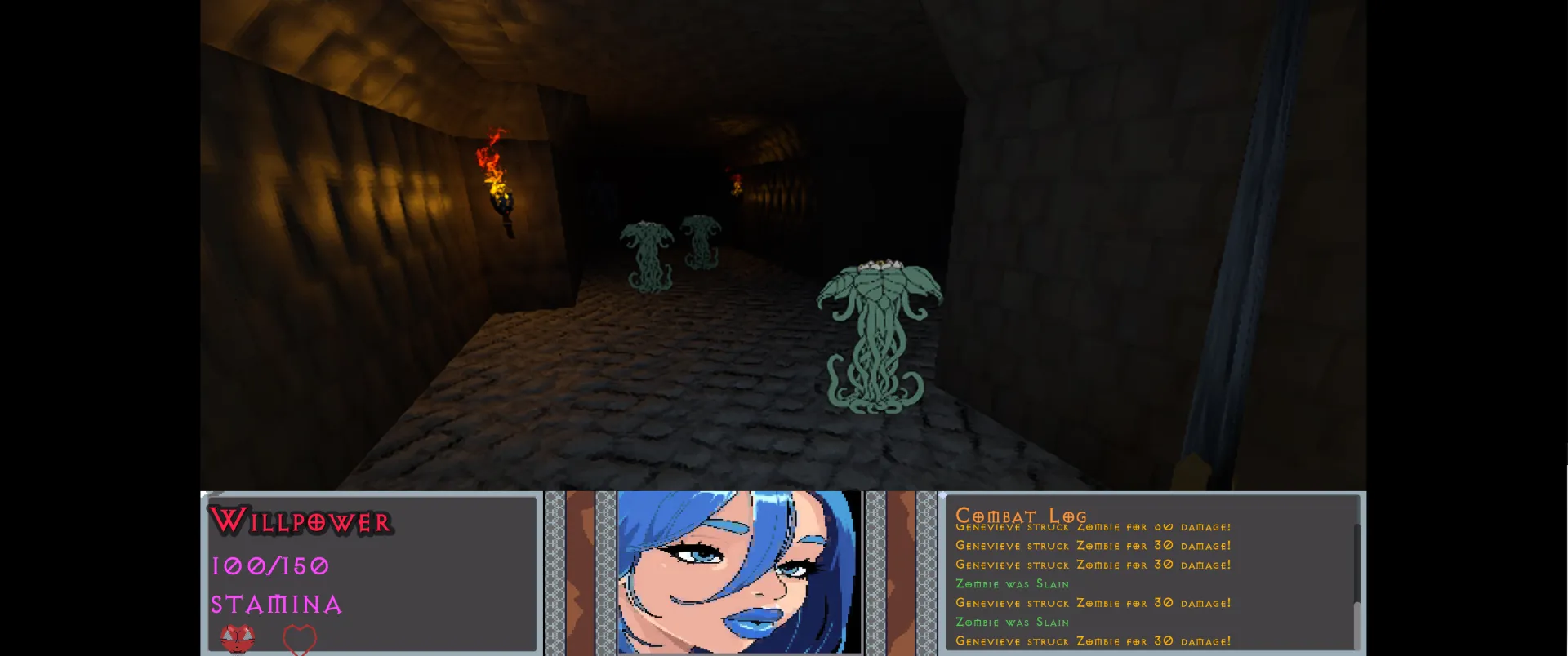Chainmail Bikini Squadron gameplay screenshot 6 (Godot adult game) by McRibbed_For_Her_Pleasure – free download